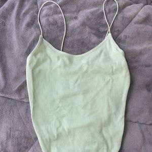 seamless ribbed body suit